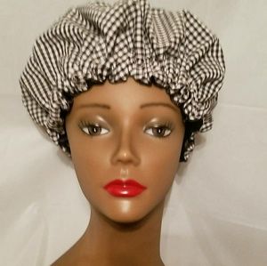 Handmade Satin lined hair bonnet